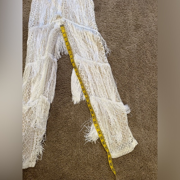 NWT Fashion Nova Fringe Jumpsuit Size Medium - Picture 3 of 8